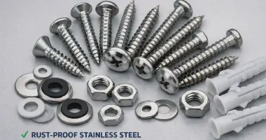 Best Screws for Bathroom Fittings: Fixings Guide by Wall Type and Load