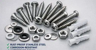 Best Screws for Bathroom Fittings: Fixings Guide by Wall Type and Load