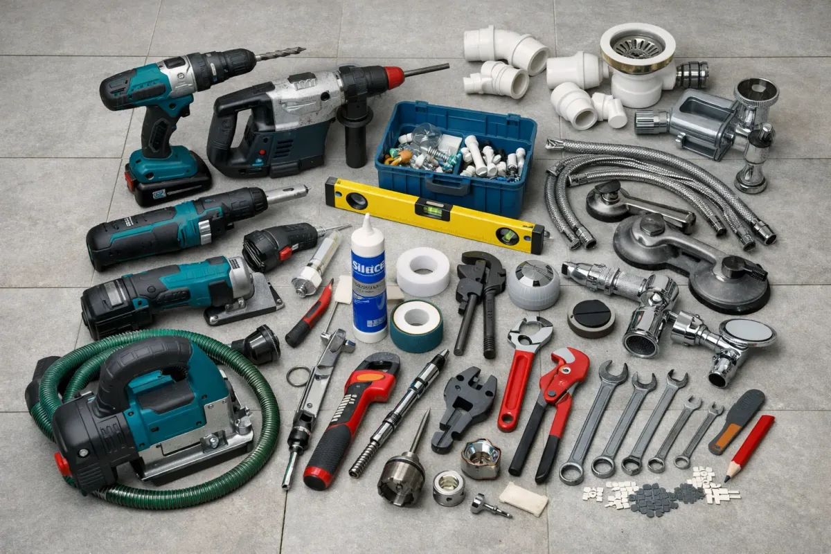 Essential Tools Required for Bathroom Fitting: A DIY Homeowner's Guide