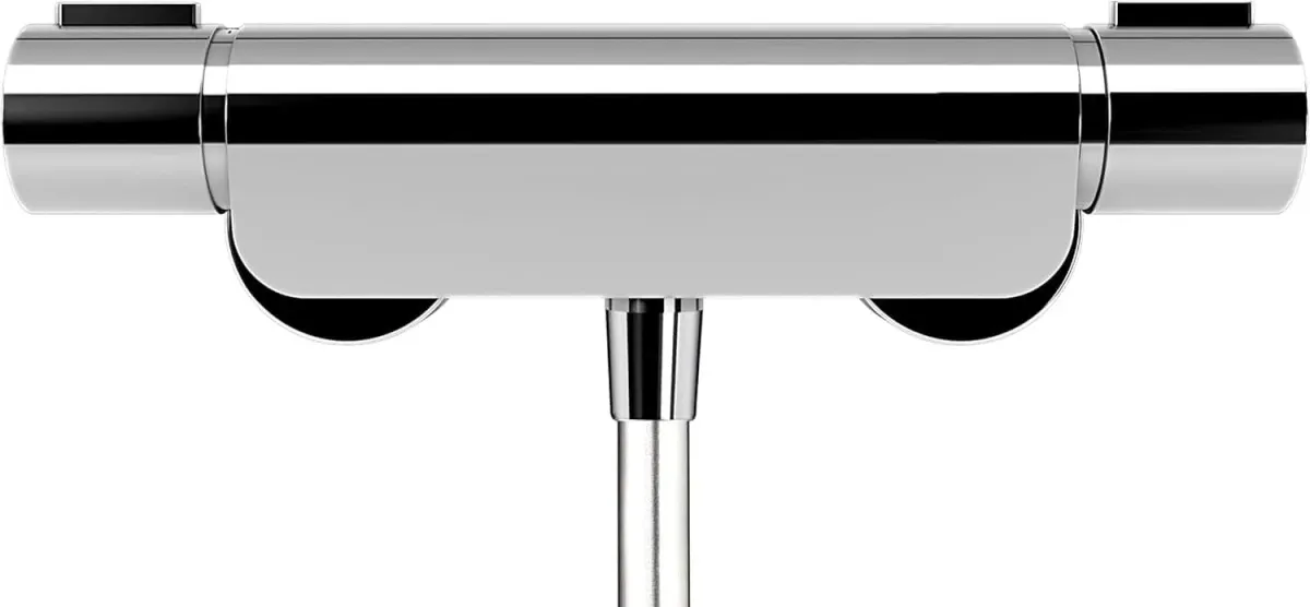 Aqualisa Midas 220 premium exposed thermostatic bar mixer for larger showers