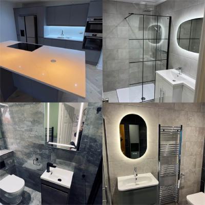 Kitchen and bathroom fitting company project by Builders Squad Ltd