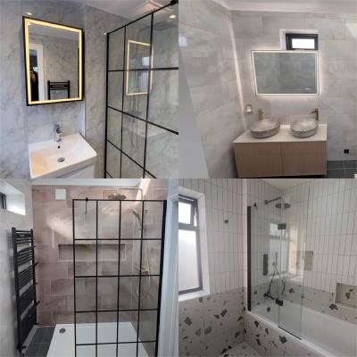 Bathroom remodelling contractors project by Builders Squad Ltd