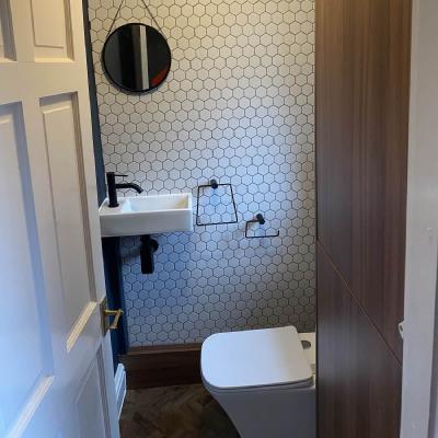small restroom renovation