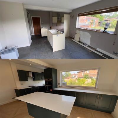 quality kitchens whitefield manchester by Builders Squad Ltd