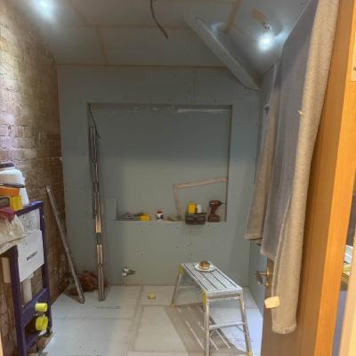 Plastering near me project by Builders Squad Ltd